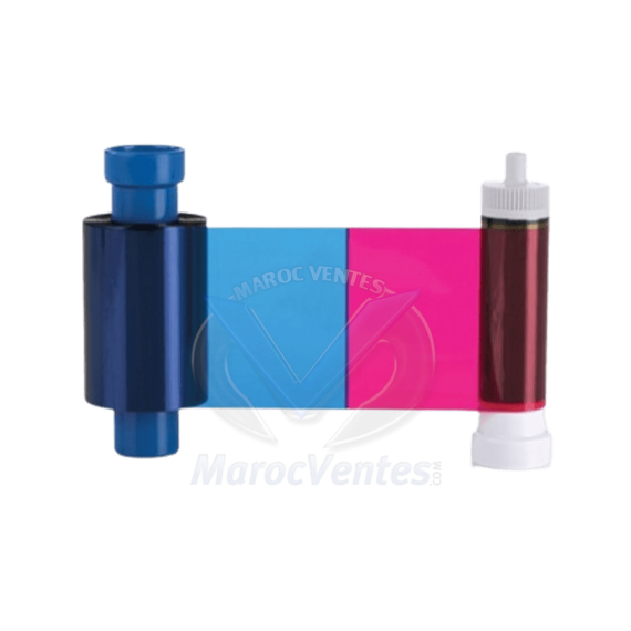 Ruban Film de Couleur 5 Panneaux avec Noir au Verso – YMCKOK MA250